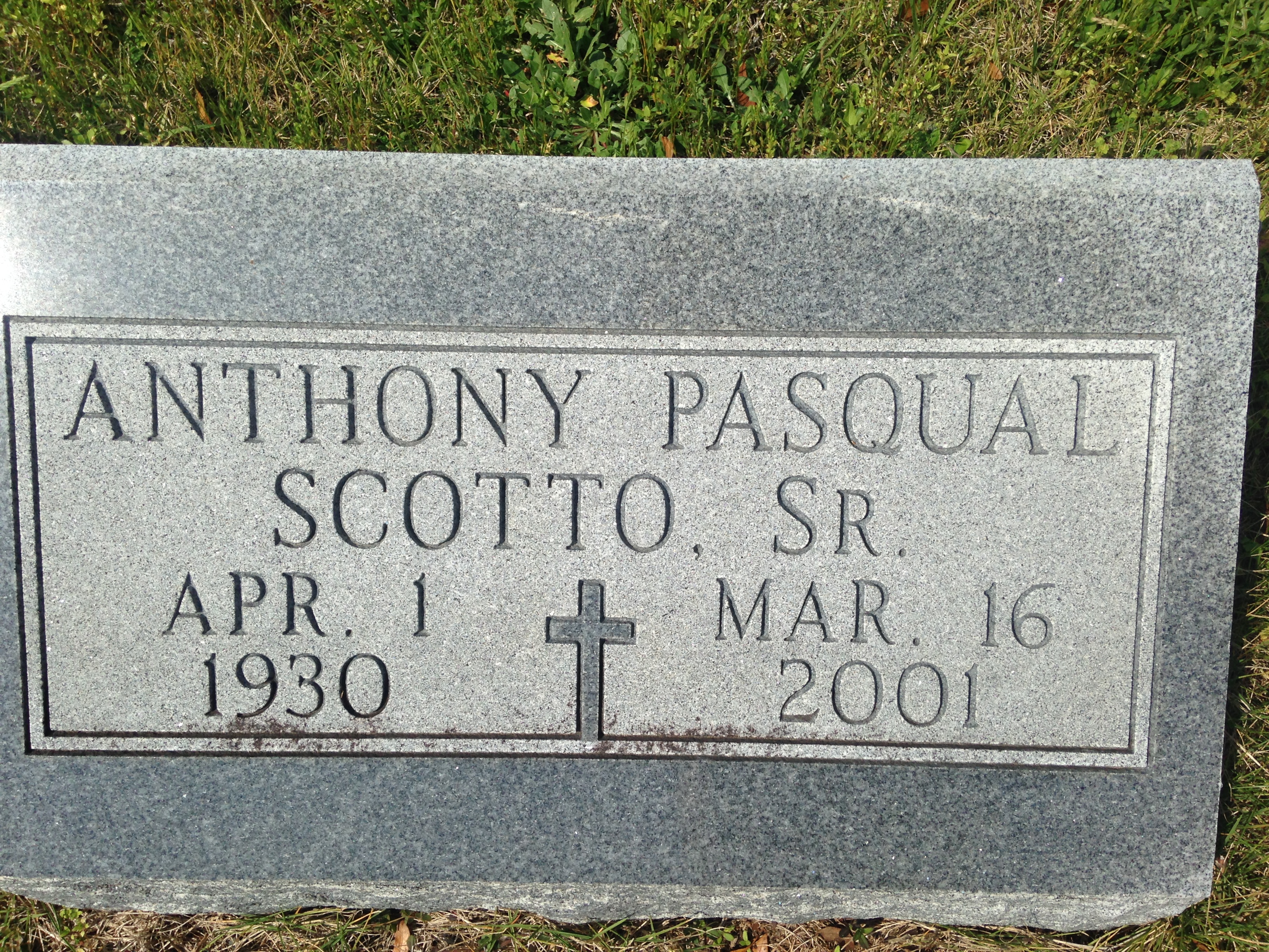 Anthony Pasquale Sr. Scotto